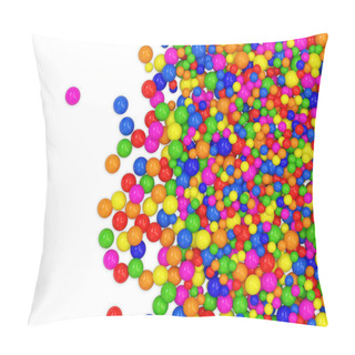 Personality  Many Colored Balls Abstract Background With Place For Your Text Pillow Covers
