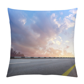 Personality  Road Asphalted Highway Pillow Covers