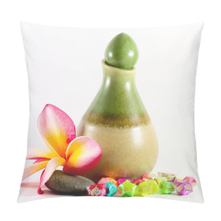 Personality  Small Green Bottles Spa Pillow Covers