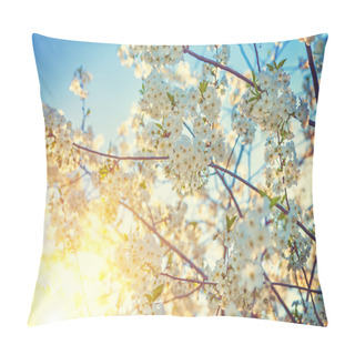 Personality  Blossom Of Cherry Tree Pillow Covers