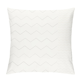 Personality  Seamless Chevron Pattern With Gold, Silver, Bronze Shiny Gradient Pillow Covers