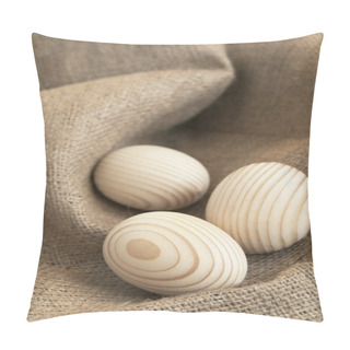 Personality  Wooden Egg Pillow Covers