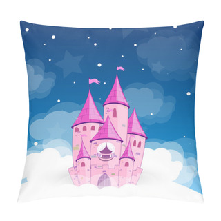 Personality  Vector Princess Castle Pillow Covers
