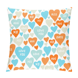 Personality  Romantic Hearts Pattern Pillow Covers