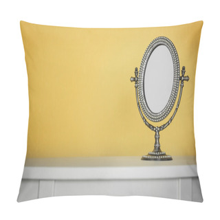 Personality  Woman Antique Mirror Pillow Covers