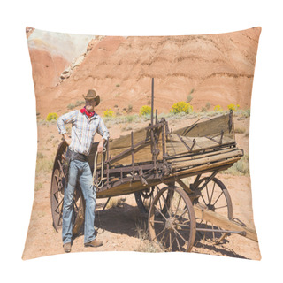 Personality  Cow Boy Spirit Pillow Covers
