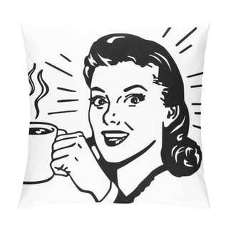 Personality  Coffee Gal Pillow Covers
