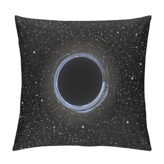 Personality  Black Hole Vector Pillow Covers