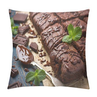 Personality  Homemade Chocolate Brownies Pillow Covers