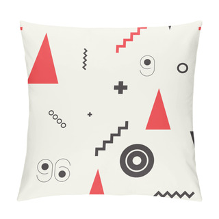 Personality  Seamless Geometric Pattern Retro Style Pillow Covers