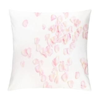 Personality  Pink Rose Petals Pattern Pillow Covers