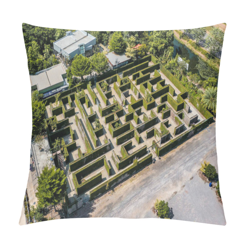 Personality  Secret Space Maze in Ratchaburi, Thailand pillow covers