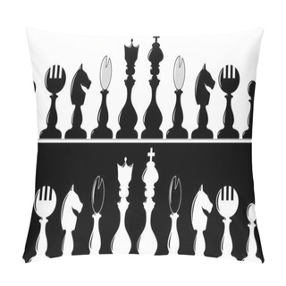 Personality  Chess Pieces Pillow Covers