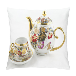 Personality  Antique Porcelain Tea And Coffee Set. Pillow Covers