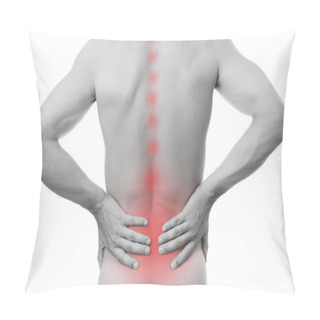 Personality  Pain In The Lower Back In Men Pillow Covers