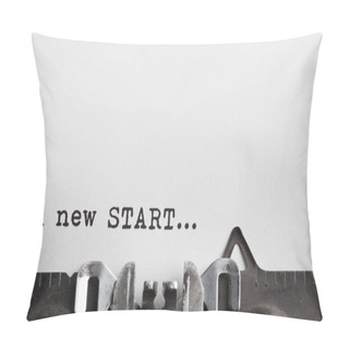 Personality  New Start And New Life Pillow Covers
