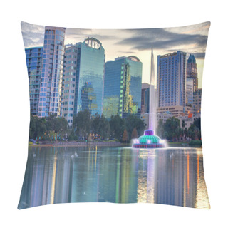 Personality  Orlando Skyline Pillow Covers