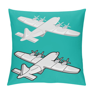 Personality  Aeroplanes Vector Set Pillow Covers