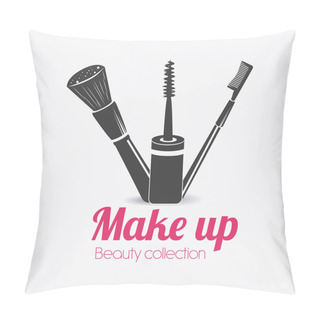 Personality  Make Up Design. Pillow Covers