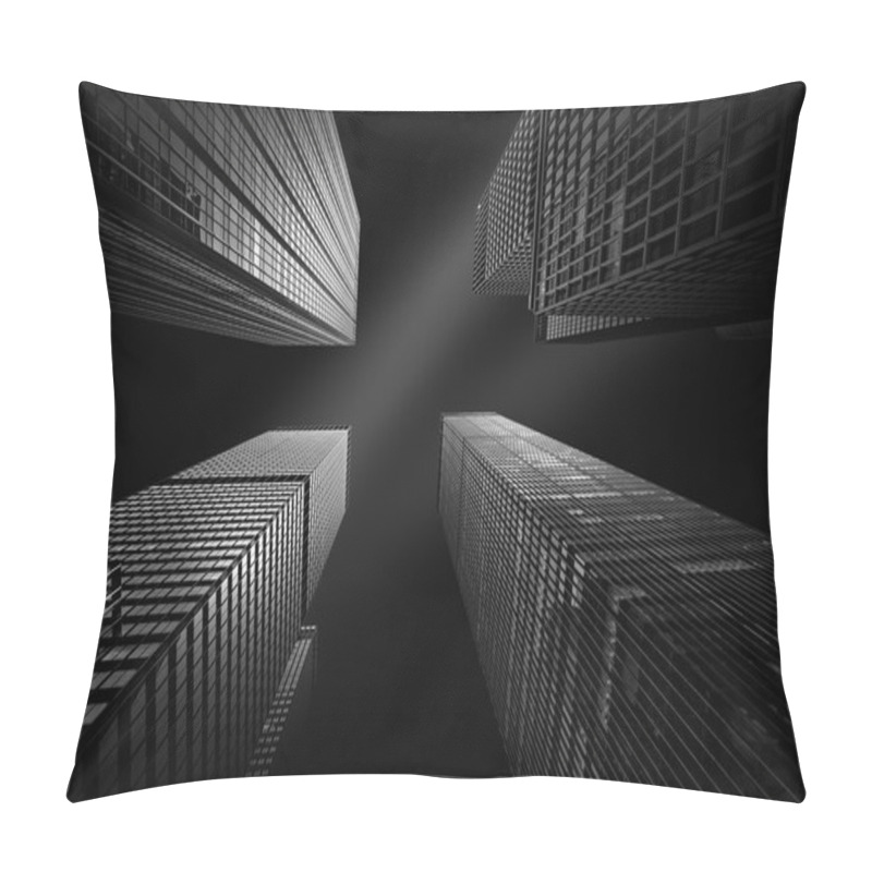 Personality  Four New York skyscrapers pillow covers