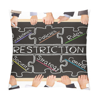 Personality  RESTRICTION Concept Words Pillow Covers