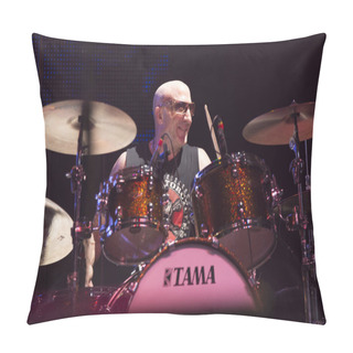 Personality  Santa Rosa, CA/USA: 10/8/19: Kenny Aronoff At  Experience Hendrix In Luther Burbank Center For The Arts  Pillow Covers