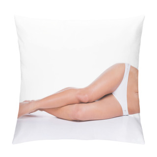 Personality  Woman In White Panties Pillow Covers