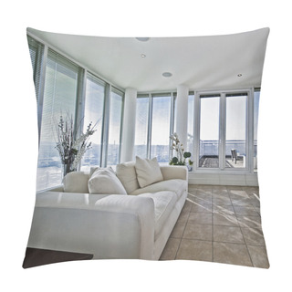 Personality  Living Room With Terracce Access Door Pillow Covers