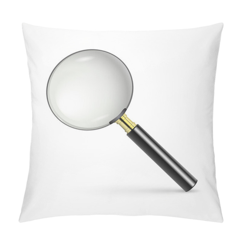 Personality  Realistic Vector Magnifying Glass Pillow Covers