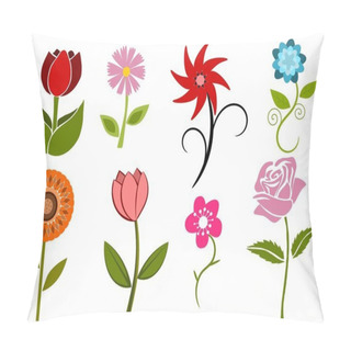 Personality  Cute Flowers Pillow Covers