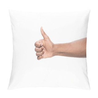 Personality  Hand Showing Thumb Up Pillow Covers