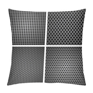 Personality  A Set Of Metal Grille Pillow Covers