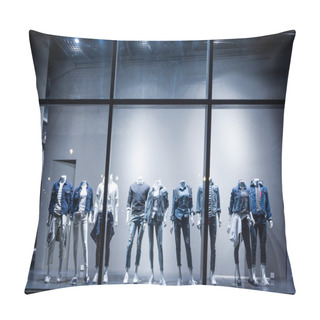 Personality  Fashion Shop Display Window And Clothes Pillow Covers