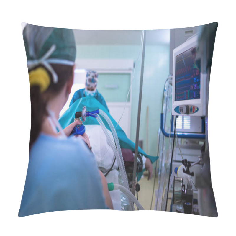 Personality  Anesthesia - Patient Under Narcosis Pillow Covers