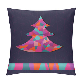 Personality  Merry Christmas Template Design. Pillow Covers