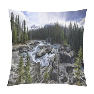 Personality  Natural Bridge In Yoho National Park Pillow Covers