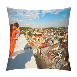 Personality  Lviv City Hall Pillow Covers