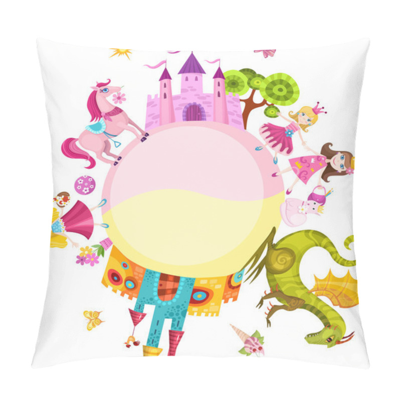 Personality  Princess set pillow covers