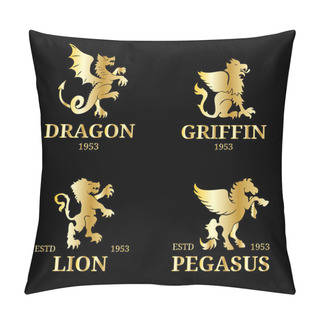 Personality  Monograms Animals Logos Template Pillow Covers