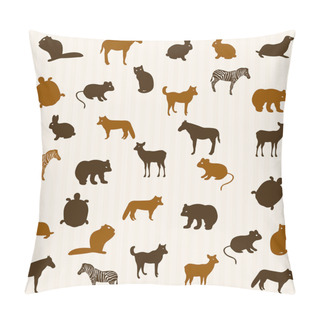 Personality  Animal Seamless Pattern Pillow Covers
