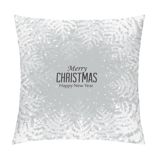 Personality  Christmas Snowy Forest Pillow Covers