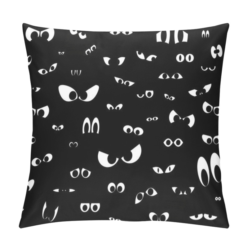 Personality  Eyes in the dark pillow covers