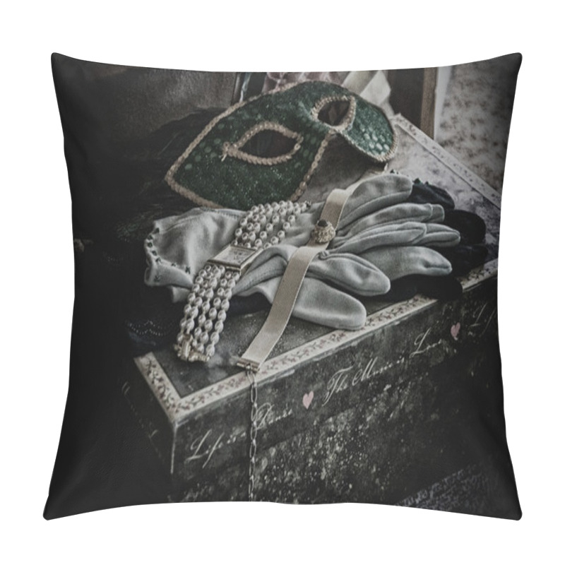 Personality  Grainy Fine Art Still Life Of Theater Props Pillow Covers
