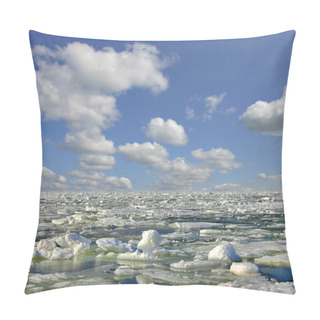 Personality  Ice Under Clouds Pillow Covers