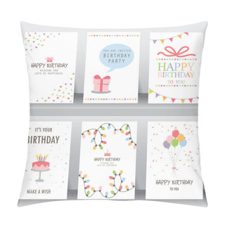 Personality  Holiday Greeting And Invitation Cards. Pillow Covers