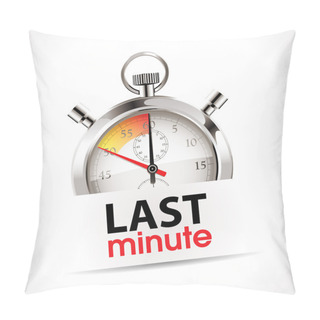 Personality  Stopwatch - Last Minute Pillow Covers