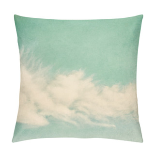 Personality  Vintage Puffy Clouds Pillow Covers