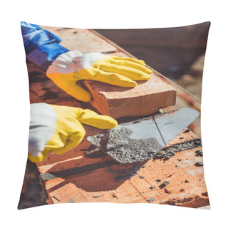 Personality  Bricklaying Pillow Covers