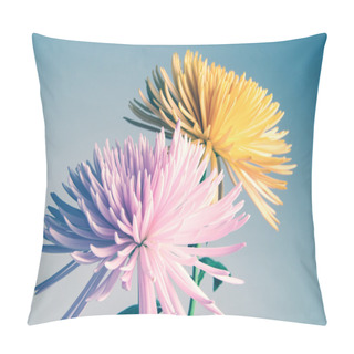 Personality  Chrysanthemums Flowers Pillow Covers