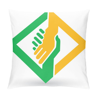 Personality  Helping Hands Logo Pillow Covers